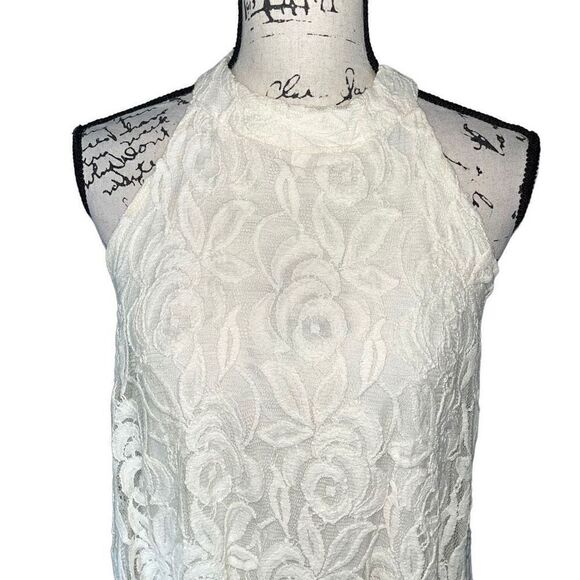 Altar’d State off-white lace dress small - Picture 2 of 6
